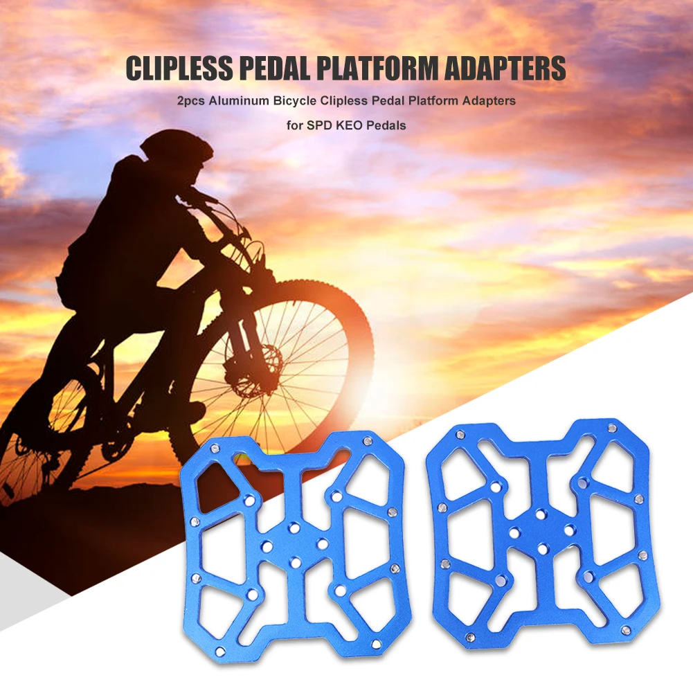 Hassy Facilităţi chiriaş  2 buc biciclete pedale clipless platforma adaptoare pentru spd keo aliaj de  aluminiu drum de munte biciclete pedala adaptoare accesorii ciclism / Sport  & Divertisment < Online-licente.ro
